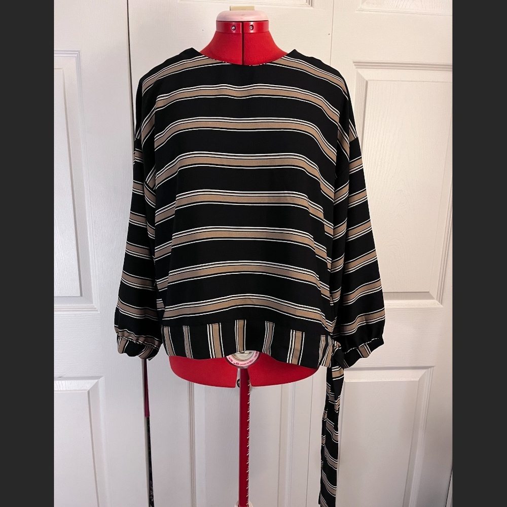 J.O.A. Stripe Top L